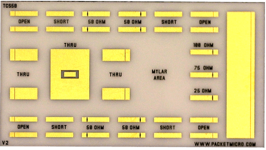 TCS50 Calibration Substrate