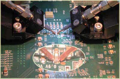 Two S-Probes used in 2XThru testing